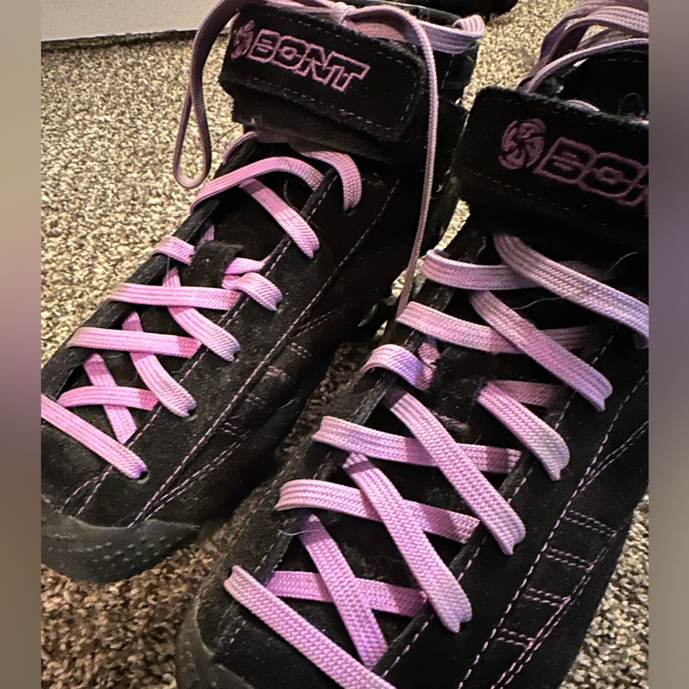 Custom Purple Bont Skates